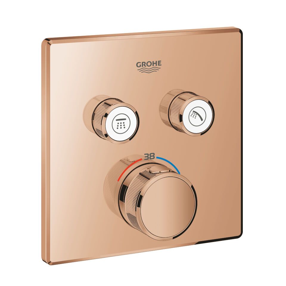Grohtherm SmartControl Thermostat eckig FMS
