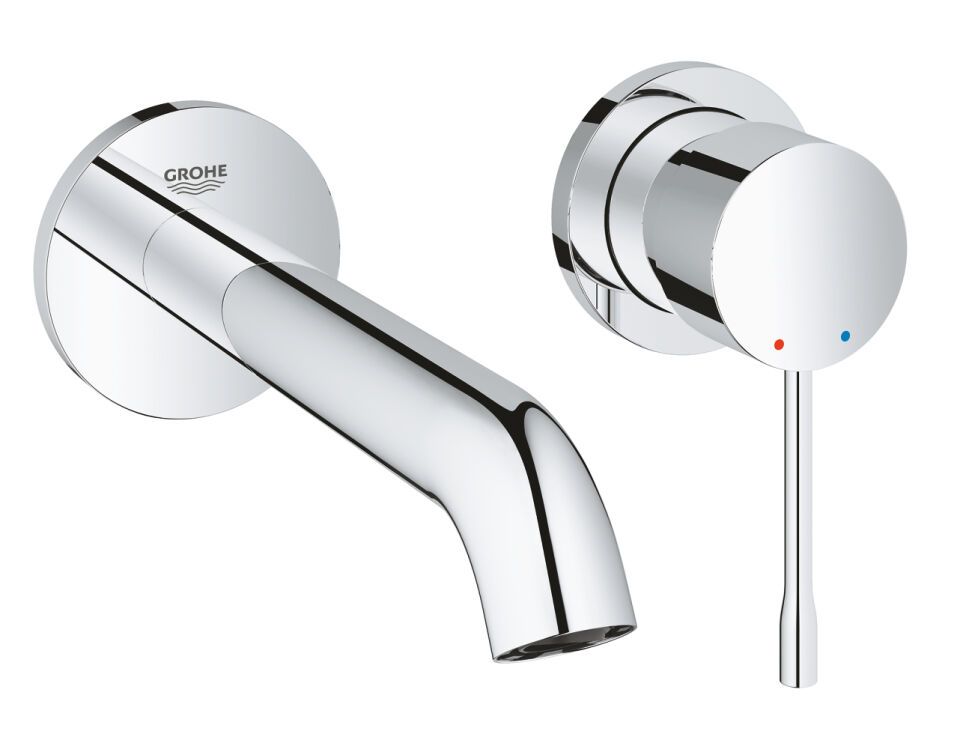 GROHE Essence 2-Loch-WT-Wandbatterie FMS