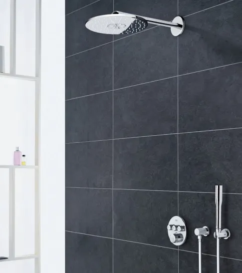 GROHE SmartControl Unterputz-Duschsystem in rundem Design