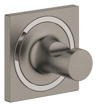 GROHE Bademantelhaken Allure 40284_1 hard graphite gebürstet