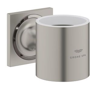 GROHE Halter Allure 40278_1 für Glas oder Seifenspender satin steel