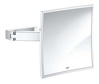 GROHE Selection Cube Kosmetikspiegel Wandmontage