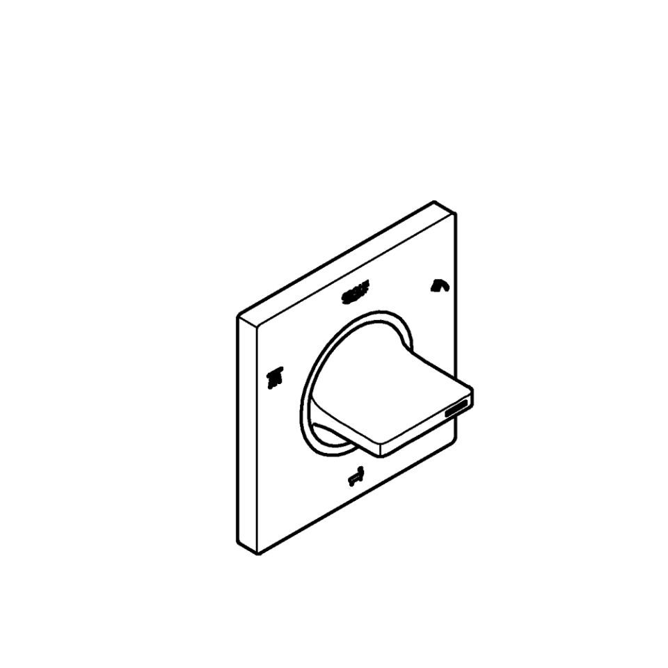 GROHE 3-Wege-Umstellung Allure 19590_1 FMS für 29033 warm sunset gebürstet