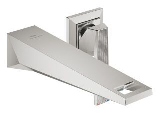 GROHE 2L-WT-Wandbat. All. Bril. PC 29517 FMS Griff Rändelstruktur supersteel