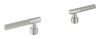 GROHE Hebelgriffe Atrio Private C. 48646 Rändelstruktur supersteel