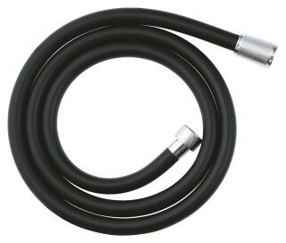 GROHE Brauseschlauch Silverflex 107061 1500mm schwarz/chrom