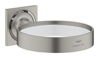 GROHE Halter Allure 40963_1 für Seifenschale/Föneinsatz satin steel