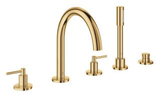 GROHE 5-Loch-Wannen-Kombination Atrio 29407 FMS Hebelgriff cool sunrise