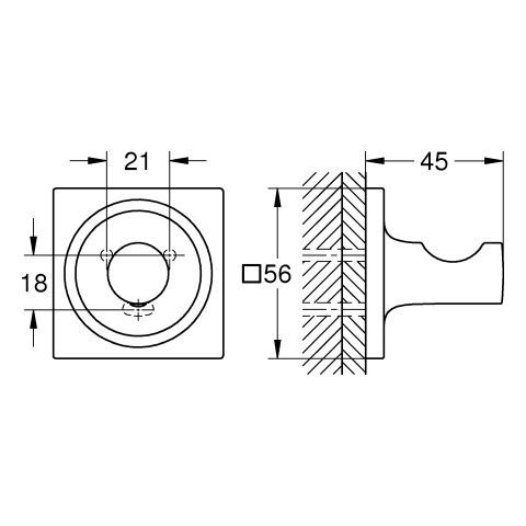 GROHE Allure Bademantelhaken