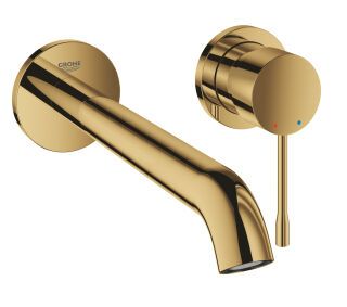 GROHE 2-Loch-WT-Wandbatterie Essence 29193_1 FMS Ausladung 230mm cool sunrise