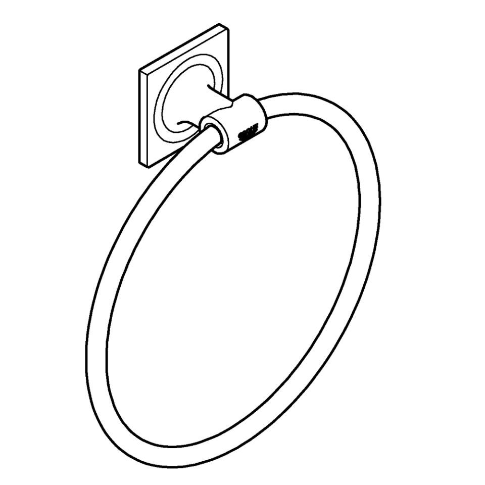 GROHE Allure Handtuchring