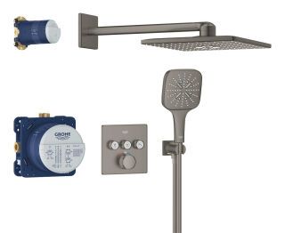 GROHE UP-D.system Grohtherm SmartControl 34864 THM e. Form 3 ASV hard graph. geb.