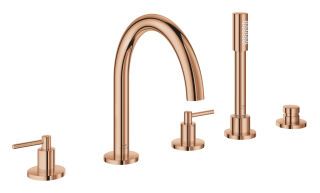 GROHE 5-Loch-Wannen-Kombination Atrio 29407 FMS Hebelgriff warm sunset