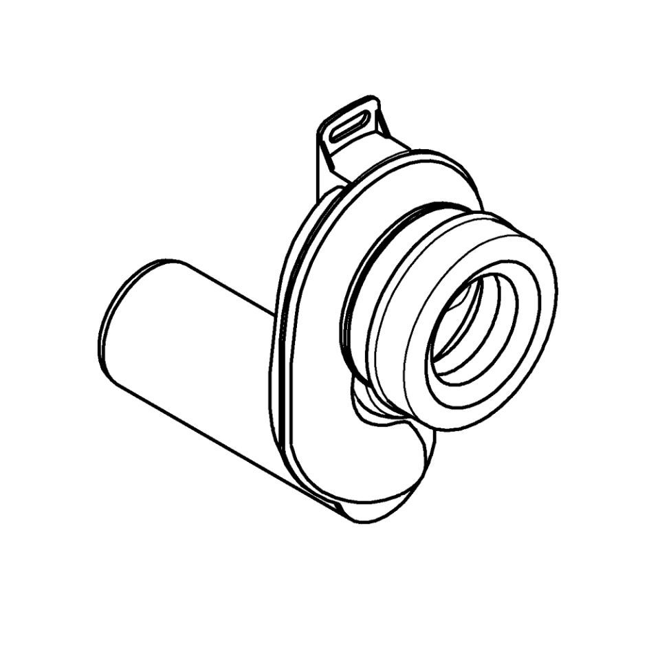 GROHE Urinal-Absaugeformstück