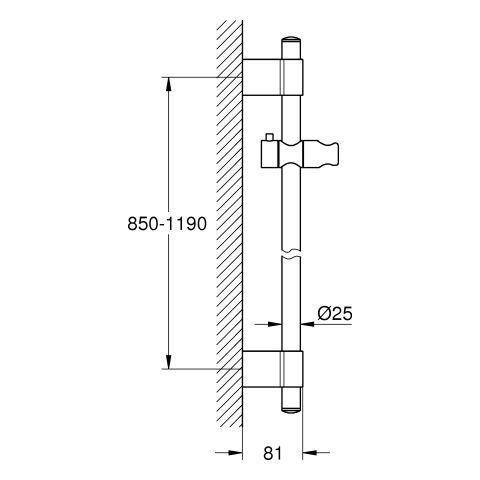 GROHE Rainshower Brausestange
