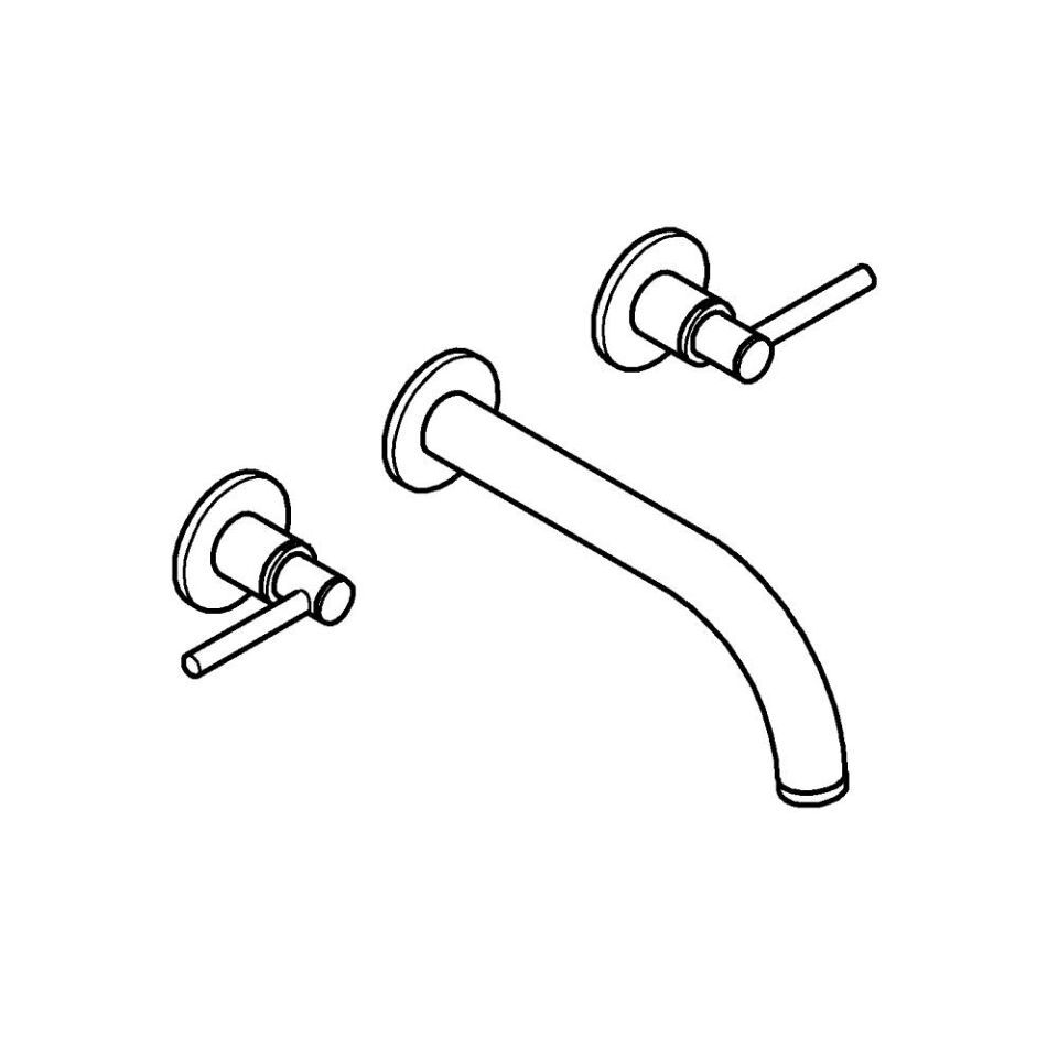 GROHE Atrio 3-Loch-WT-Batterie FMS