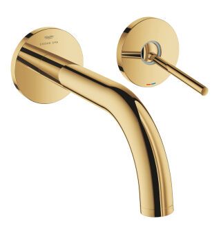 GROHE 2-L-WT-Wandbatterie Atrio 29410 FMS Ausladung 185mm cool sunrise