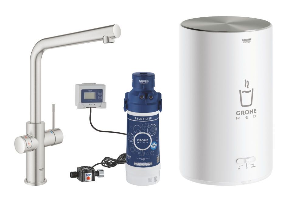 GROHE Red Duo Armatur und Boiler