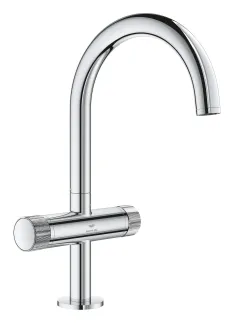 Atrio Private Collection, Oberfläche chrom, mit Knopfbetätigung