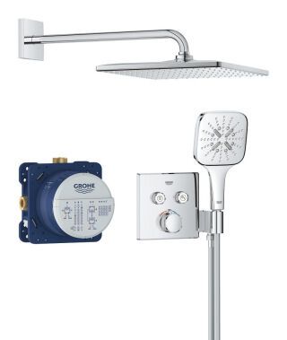 GROHE UP-D.system Grohtherm SmartControl 34865 THM eckige Form 2 ASV chrom