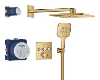 GROHE UP-D.system Grohtherm SmartControl 34864 THM eckige Form 3 ASV cool sunrise