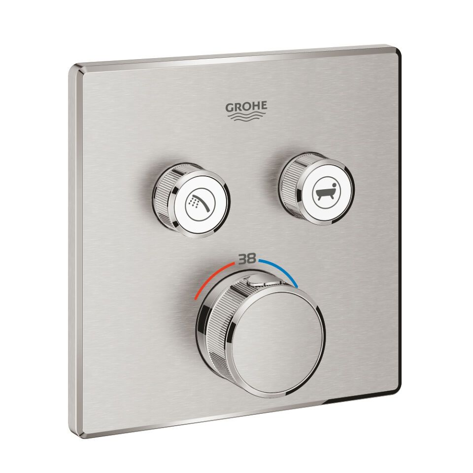 Grohtherm SmartControl Thermostat eckig FMS