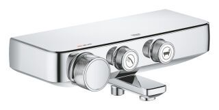 Grohtherm SmartControl THM-Wannenbatterie Wandmontage
