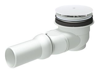 GROHE Ablaufgarnitur 49534 für Duschwanne Abgang waagerecht alpinweiß