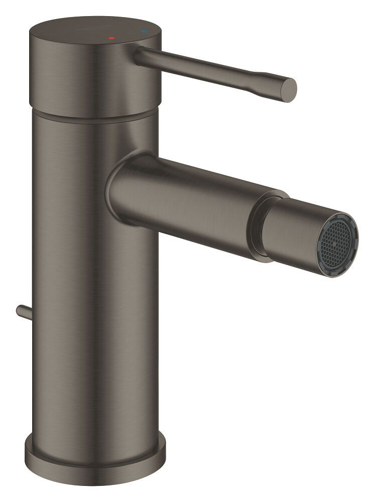 GROHE Einhand-Bidetbatterie Essence 24178_1 hard graphite gebürstet
