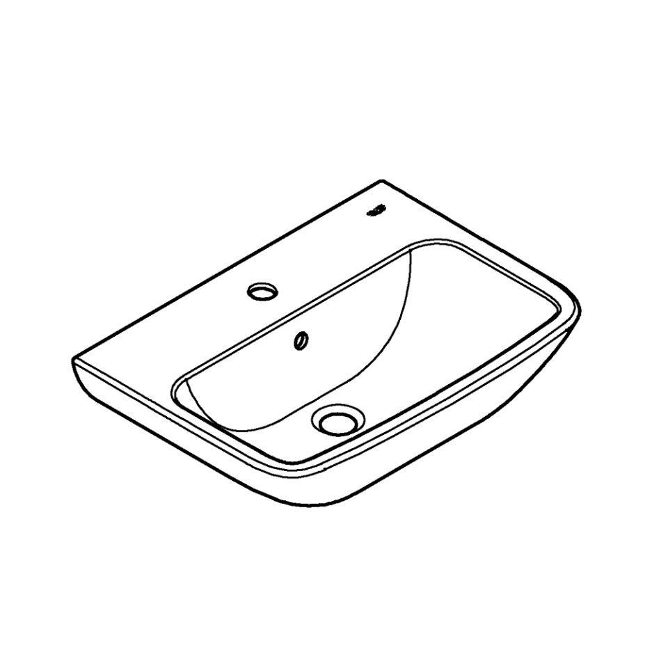 GROHE BauEdge Keramik Waschtisch