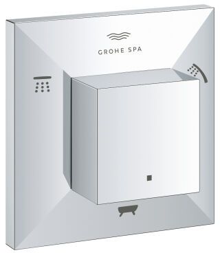 GROHE 5-Wege Umstellung Allure Brilliant 29399 Fertigmontageset chrom