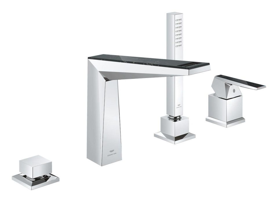 GROHE Allure Brilliant Private C. 4-Loch-Wannen-Kombination