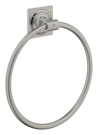 GROHE Handtuchring Allure 40339_1 satin steel