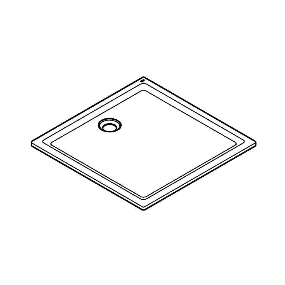 GROHE Universal Duschwanne aus Acryl