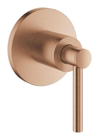 GROHE UP-Ventil-Oberbau Atrio 29397 Hebelgriff warm sunset gebürstet
