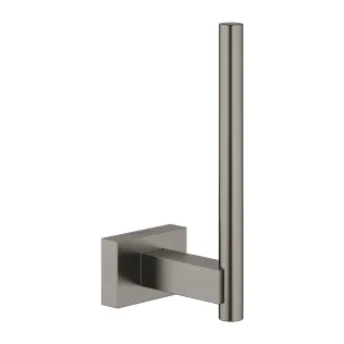 ESSENTIALS CUBE Reservepapierhalter, hard graphite gebürstet