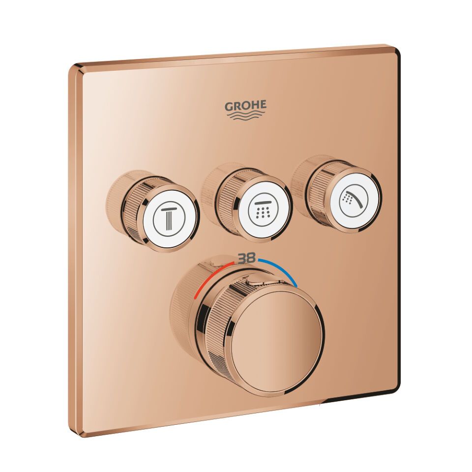 Grohtherm SmartControl Thermostat eckig FMS