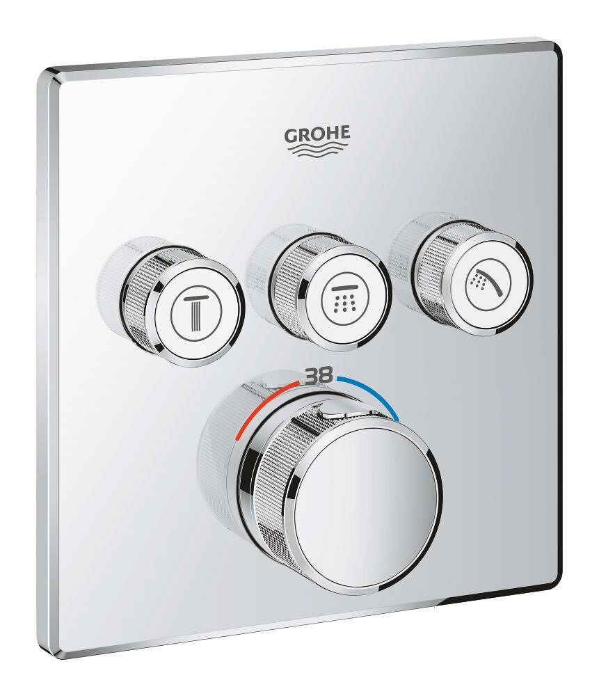 Grohtherm SmartControl Thermostat eckig FMS