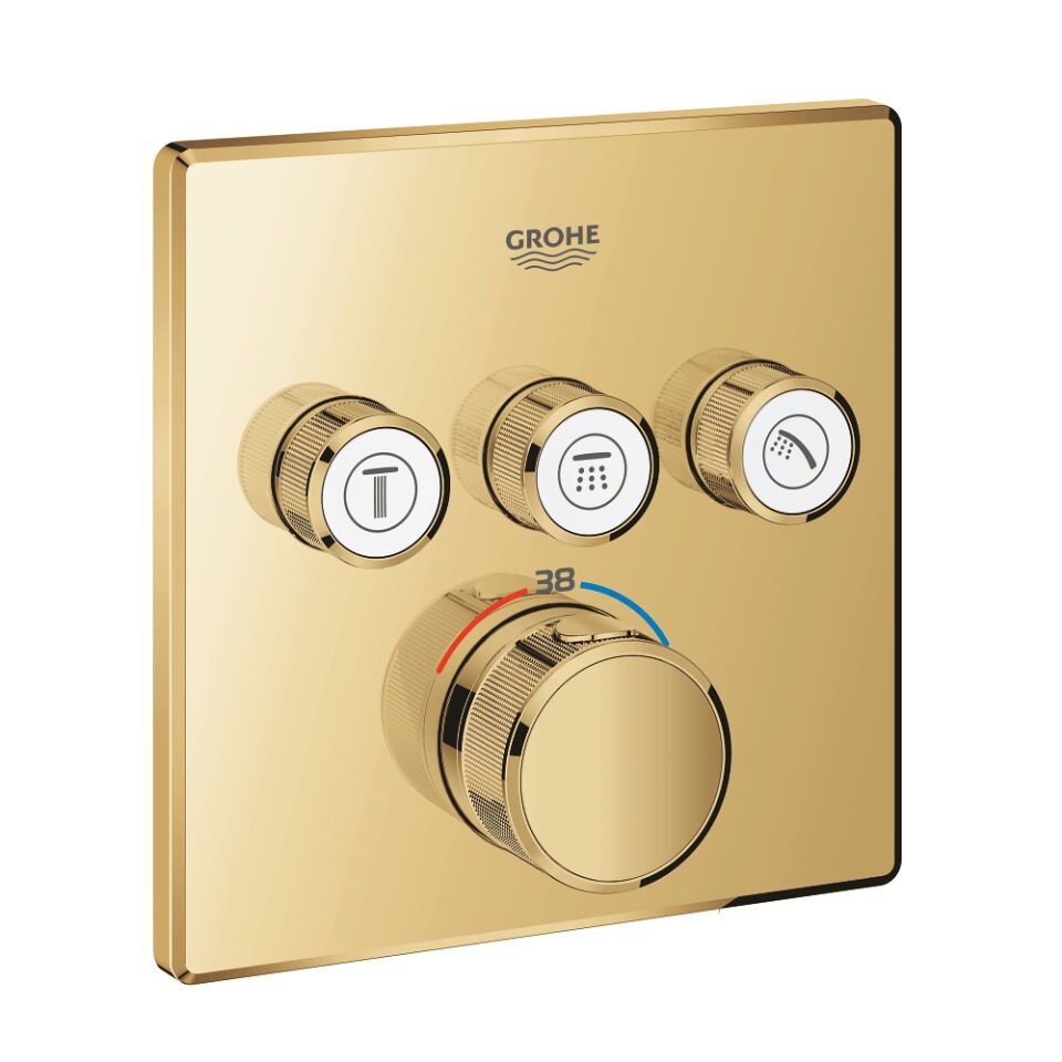 Grohtherm SmartControl Thermostat eckig FMS