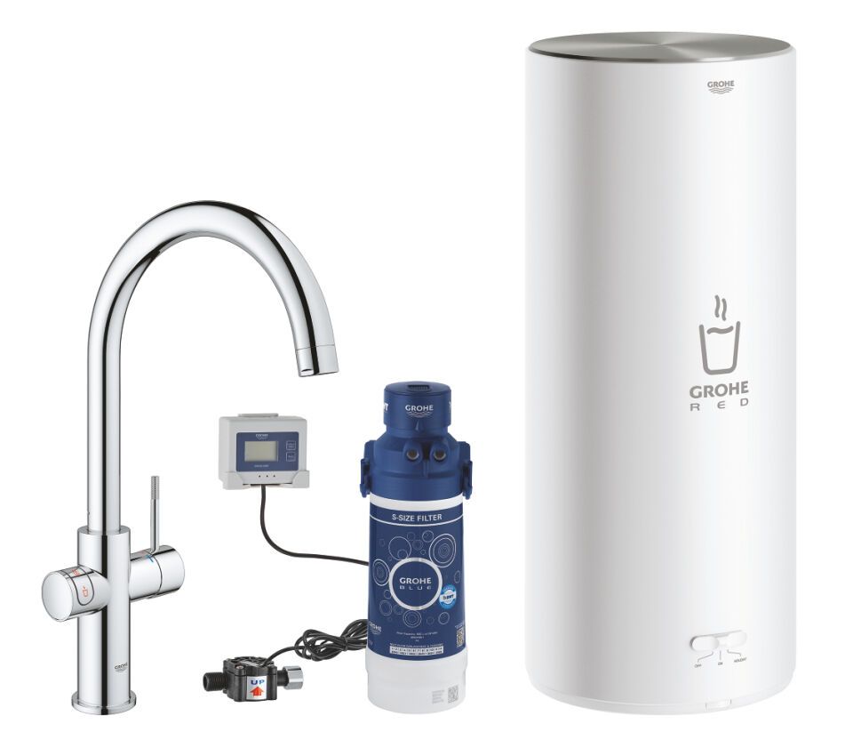 GROHE Red Duo Armatur und Boiler