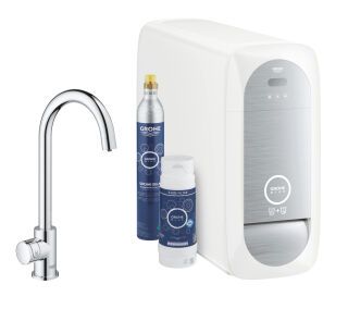 GROHE Starterkit GROHE Blue Home Mono 31498_1 Bluetooth/WIFI C-Auslauf chrom