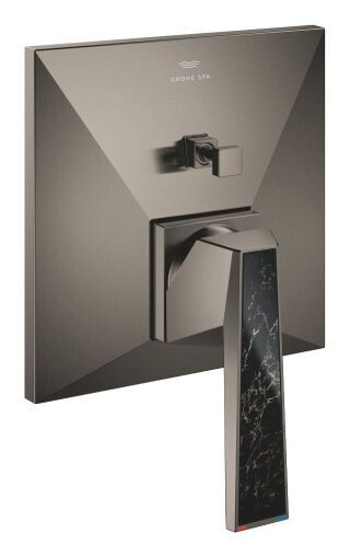 GROHE Wannenbatt. Allure Bril. PC 24427 FMS Griff VN-Caesarstone hard graph. gb.