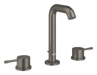 GROHE 3-L-EH-Waschtischbatterie Essence 20296_1 Zst.-Abl.-grt.hard graphite geb.
