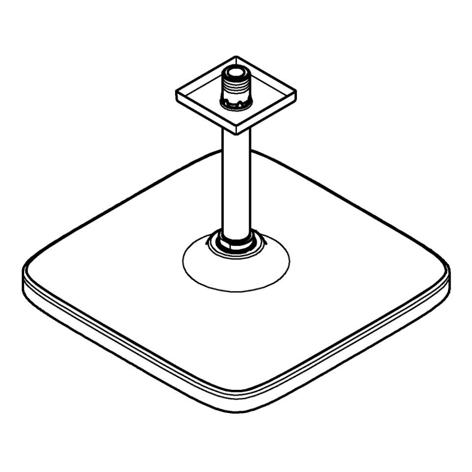 GROHE Tempesta Cube 250 Kopfbrausenset