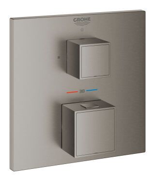 Grohtherm Cube Thermostat-Brausebatterie FMS