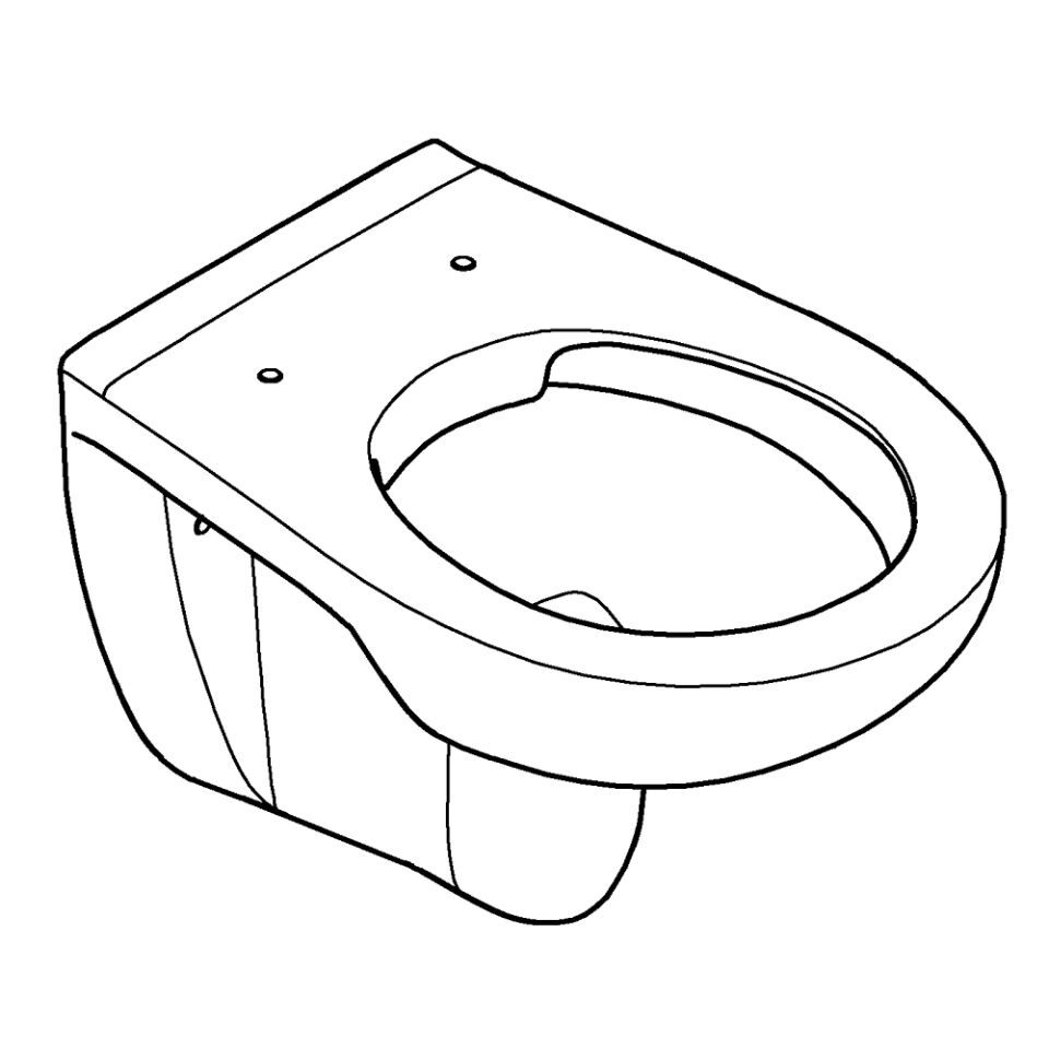 GROHE Bau Keramik Wand-Tiefspül-WC