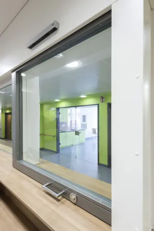 Detail Schiebefenster F30