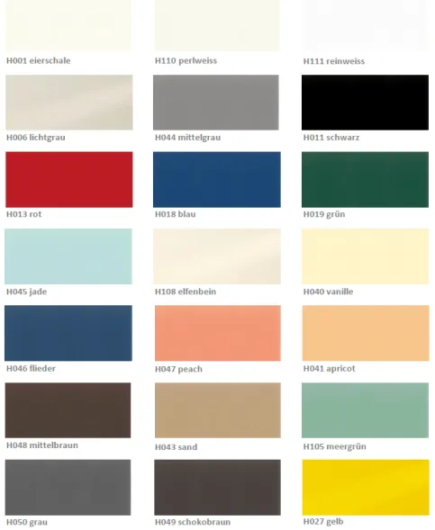 HOBA Panel Standard Uni-Farben