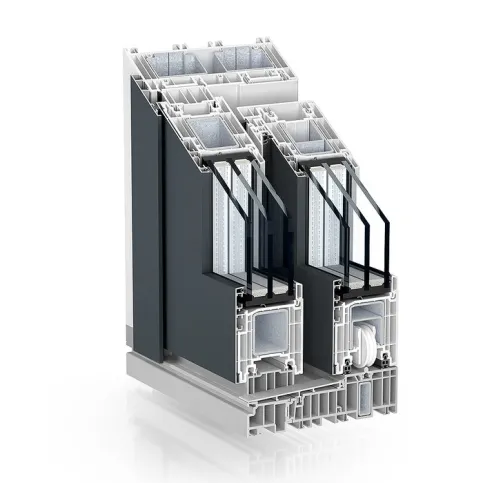 Kömmerling PremiDoor 76 Unity anthrazitgrau