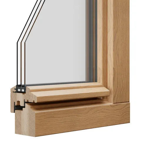 STIL 2 unprofiliert | Beispiel: Eiche E0 lasierend Diamond Finish